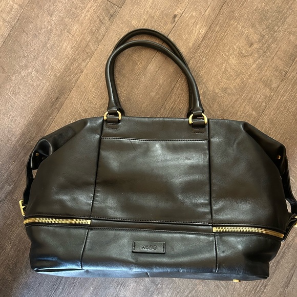 HOBO Black Fast Track Lane Satchel Bag - Picture 6 of 11